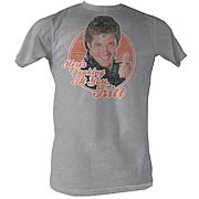 Knight Rider Here's Looking At You KITT Gray T-Shirt